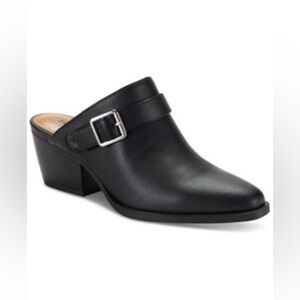 Style & Co Women's Rhiana Heel Buckle Mules